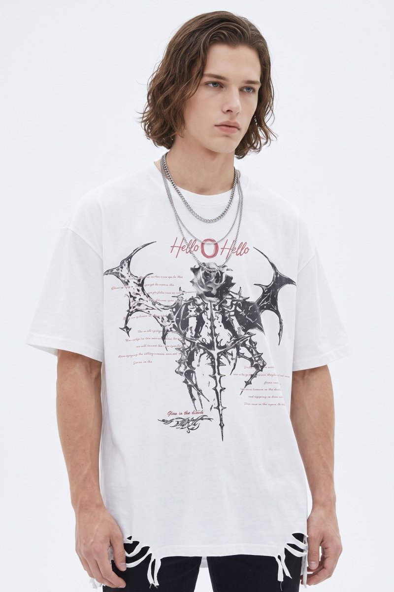 Ripped T-shirt  na2606