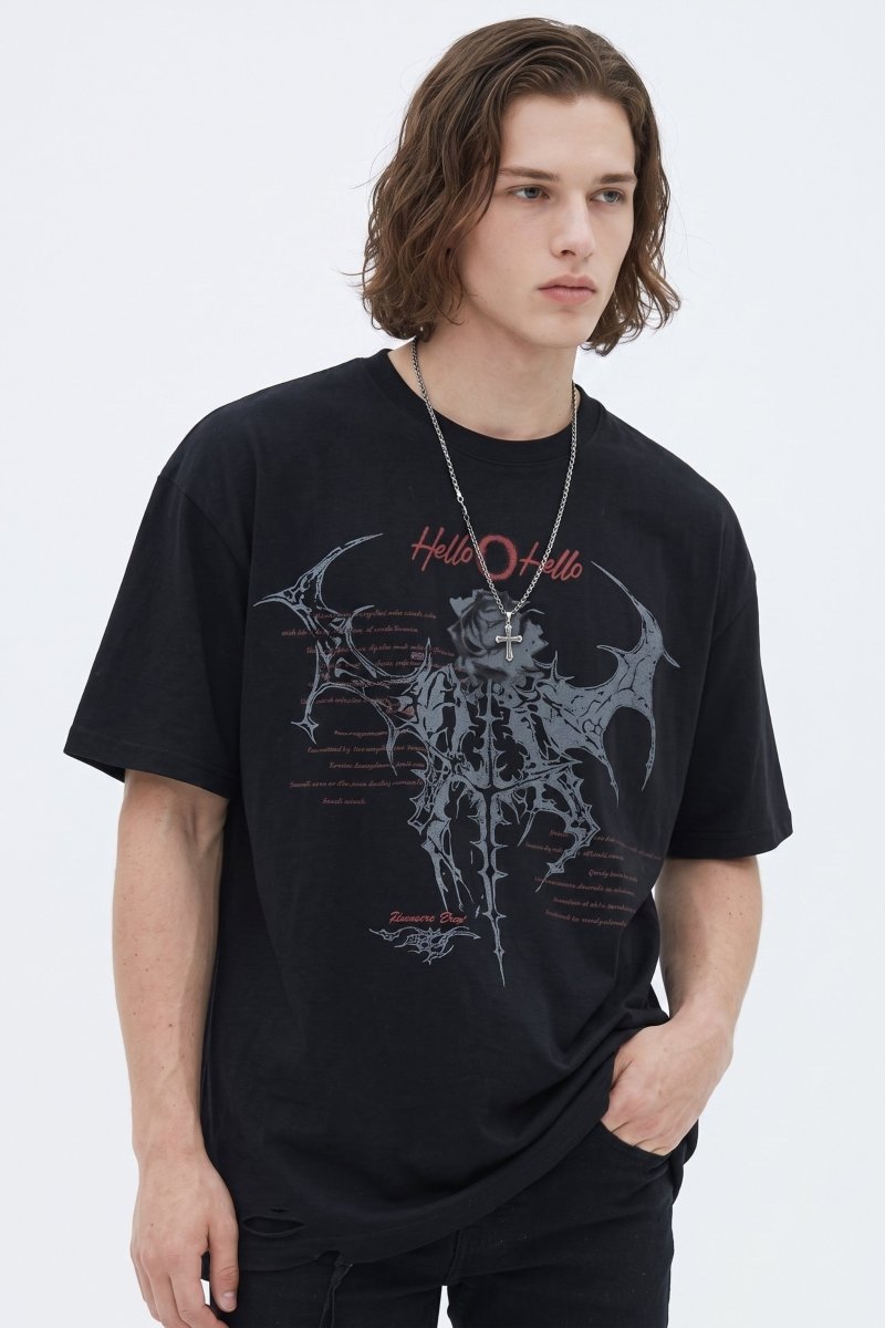 Ripped T-shirt  na2606