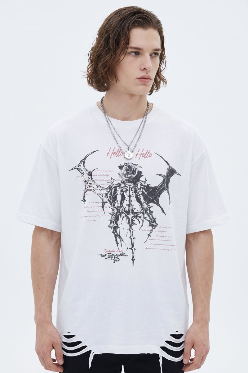 Ripped T-shirt  na2606