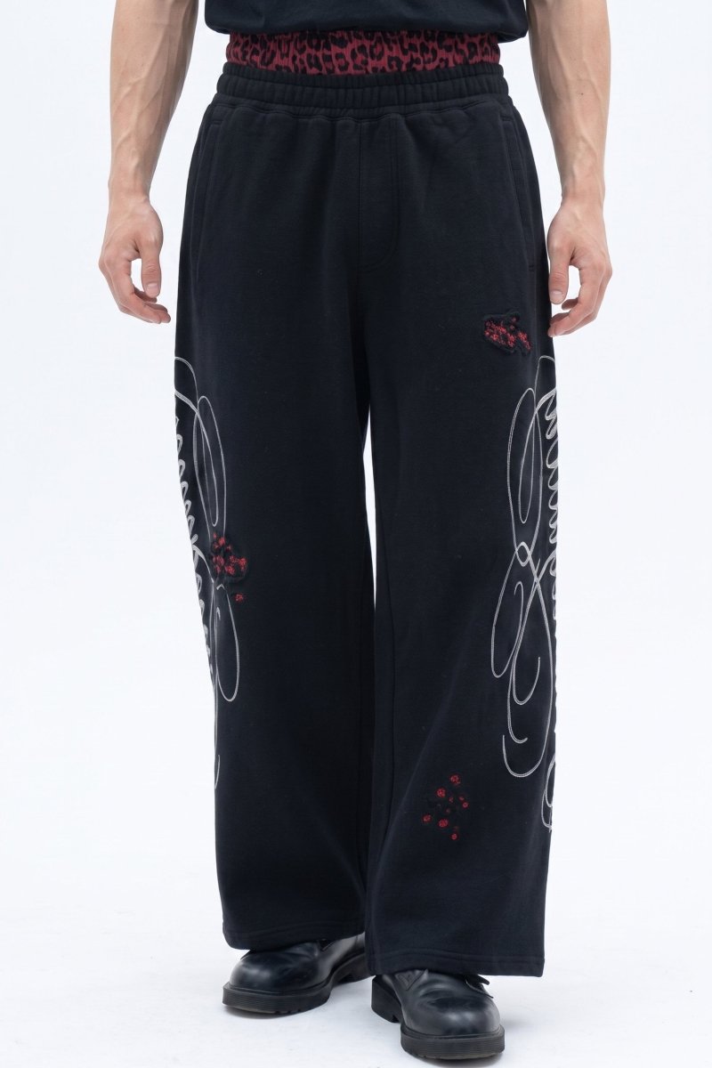 Striped Jeans na2591