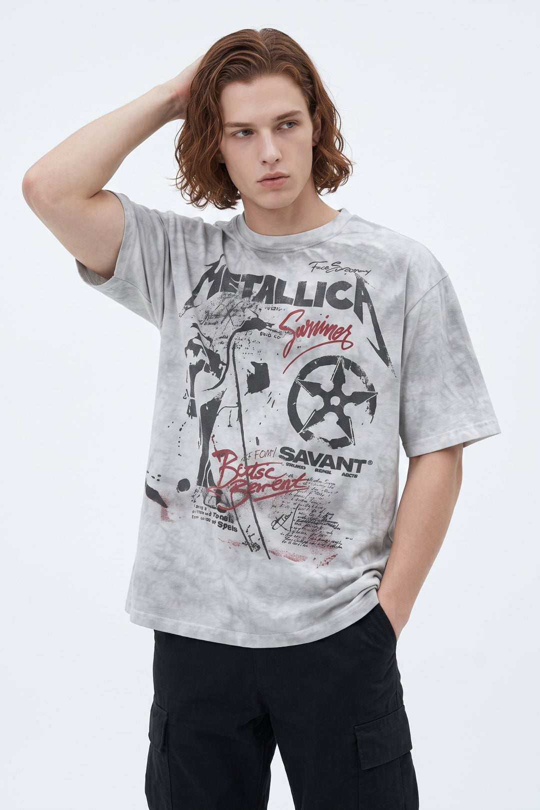 Washed Graphic T-shirt  na2634
