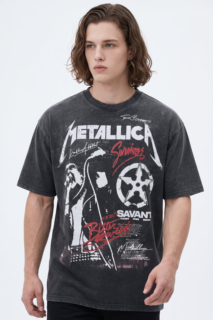 Washed Graphic T-shirt  na2634