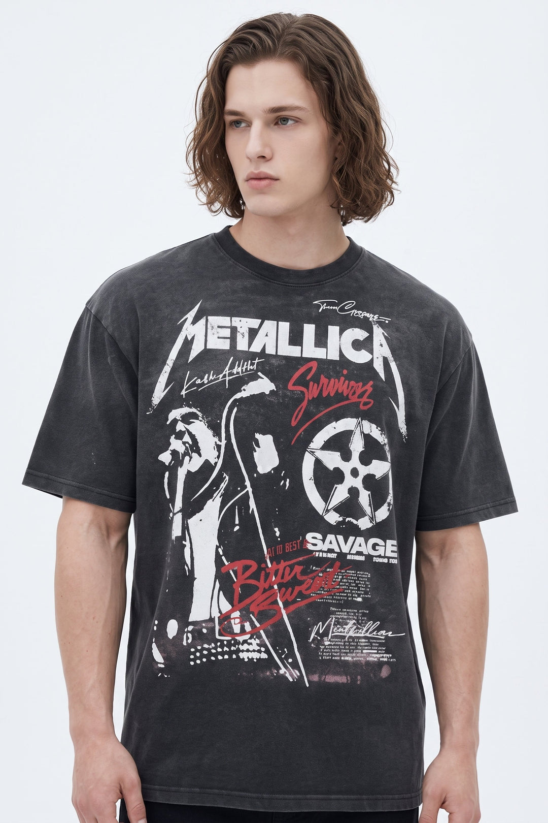 Washed Graphic T-shirt  na2634