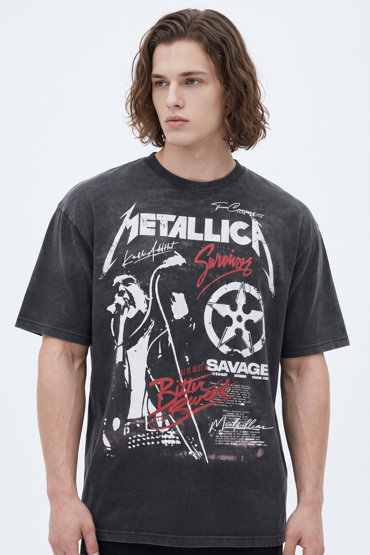 Washed Graphic T-shirt  na2634