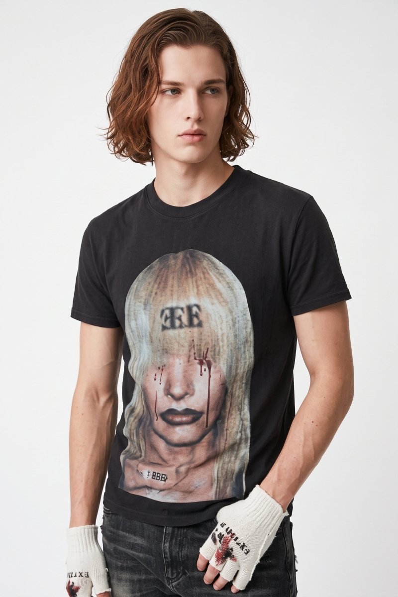 Graphic Print Tee  na2603