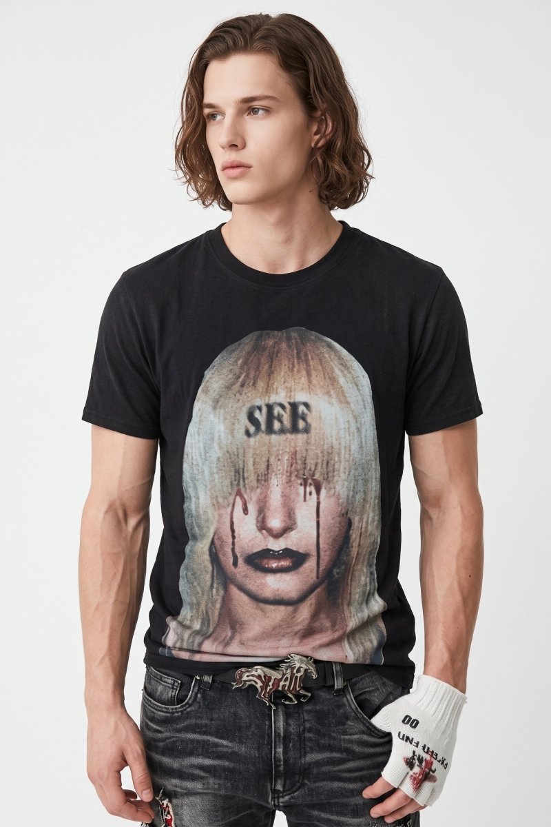 Graphic Print Tee  na2603