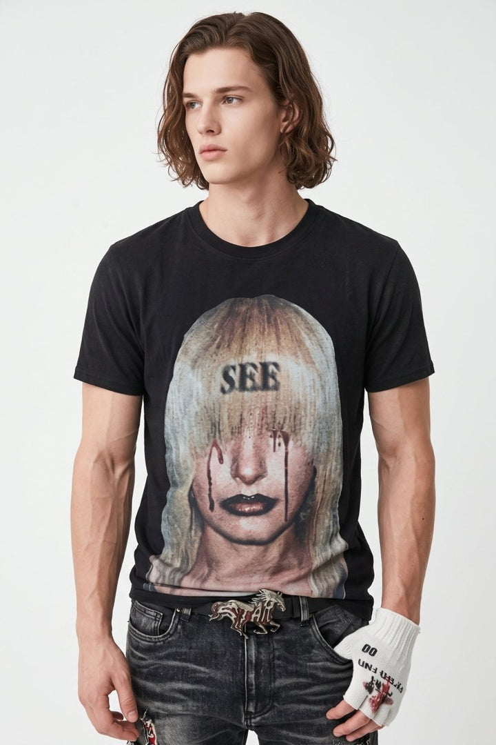 Graphic Print Tee  na2603