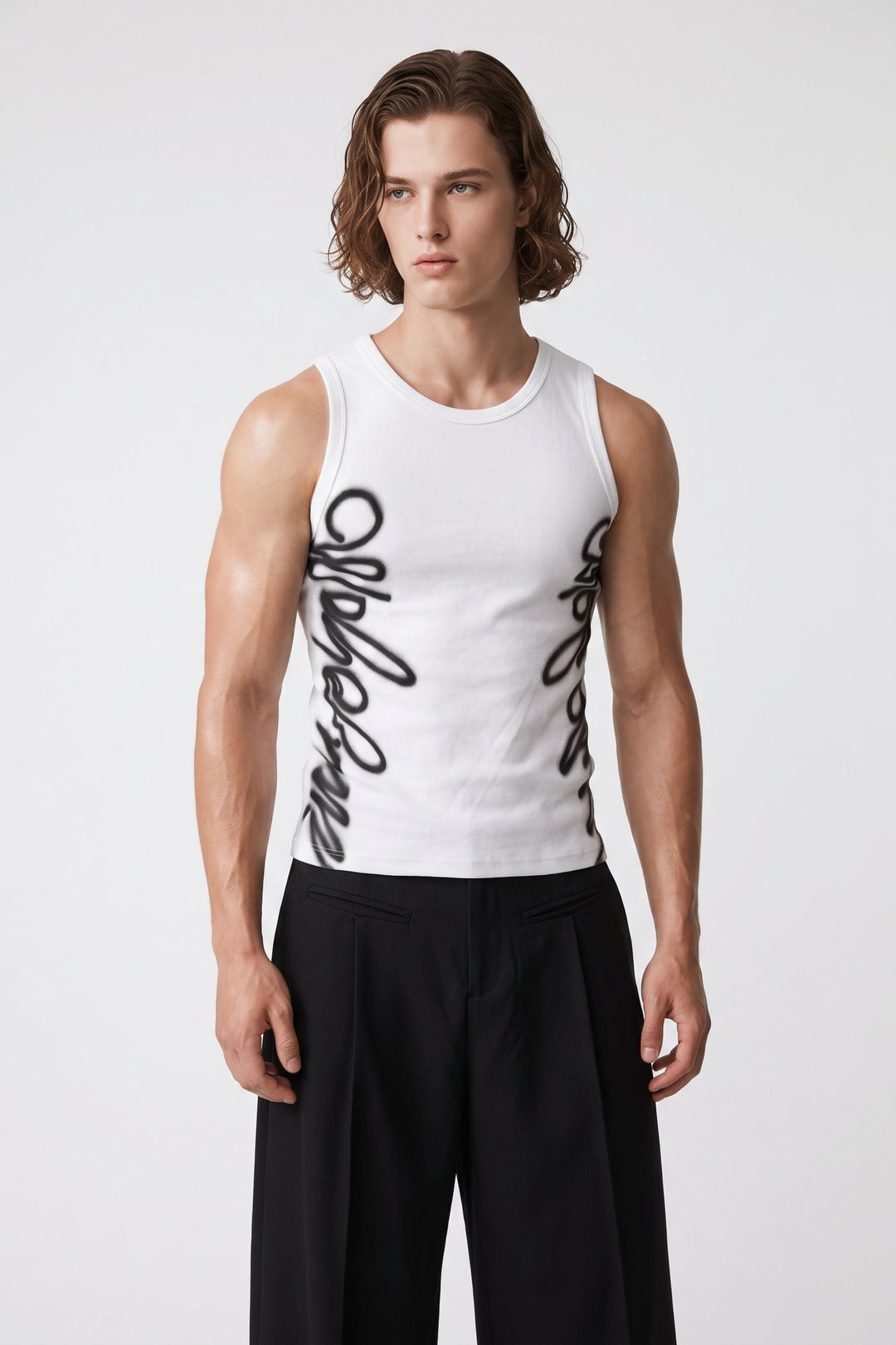 Graphic Tank Top  na2700