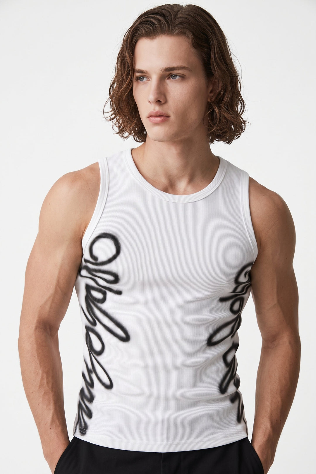 Graphic Tank Top  na2700