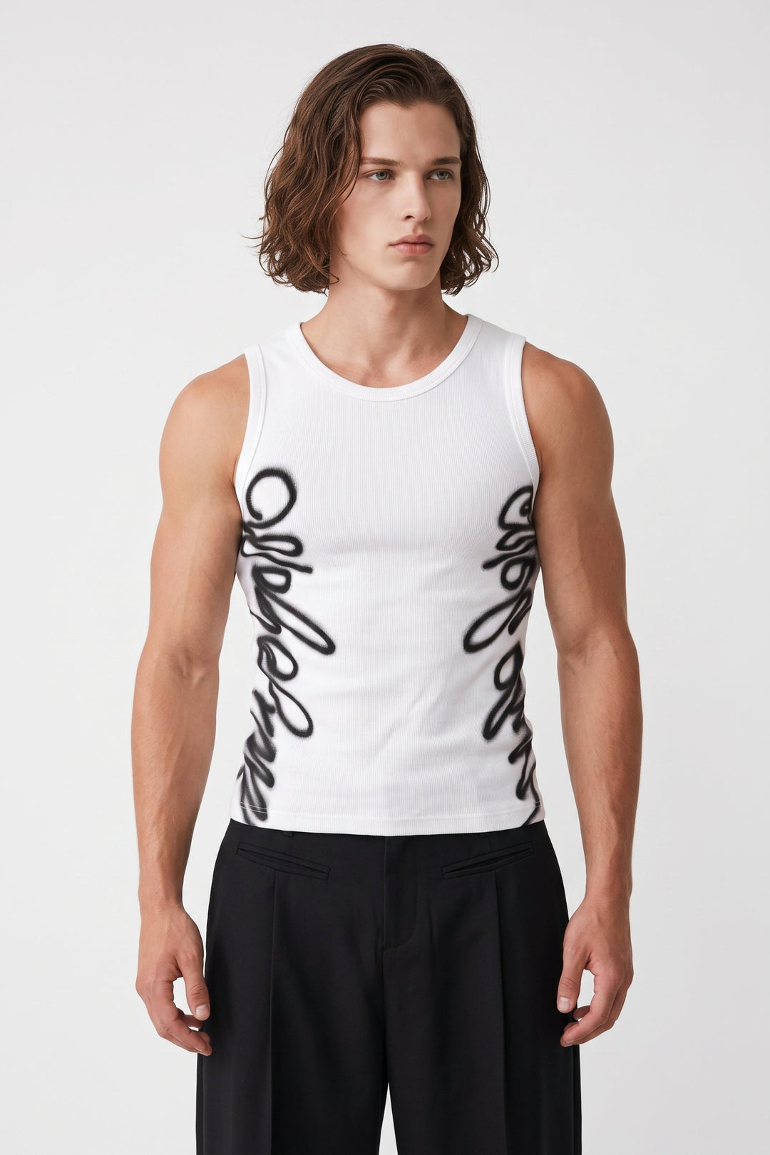 Graphic Tank Top  na2700