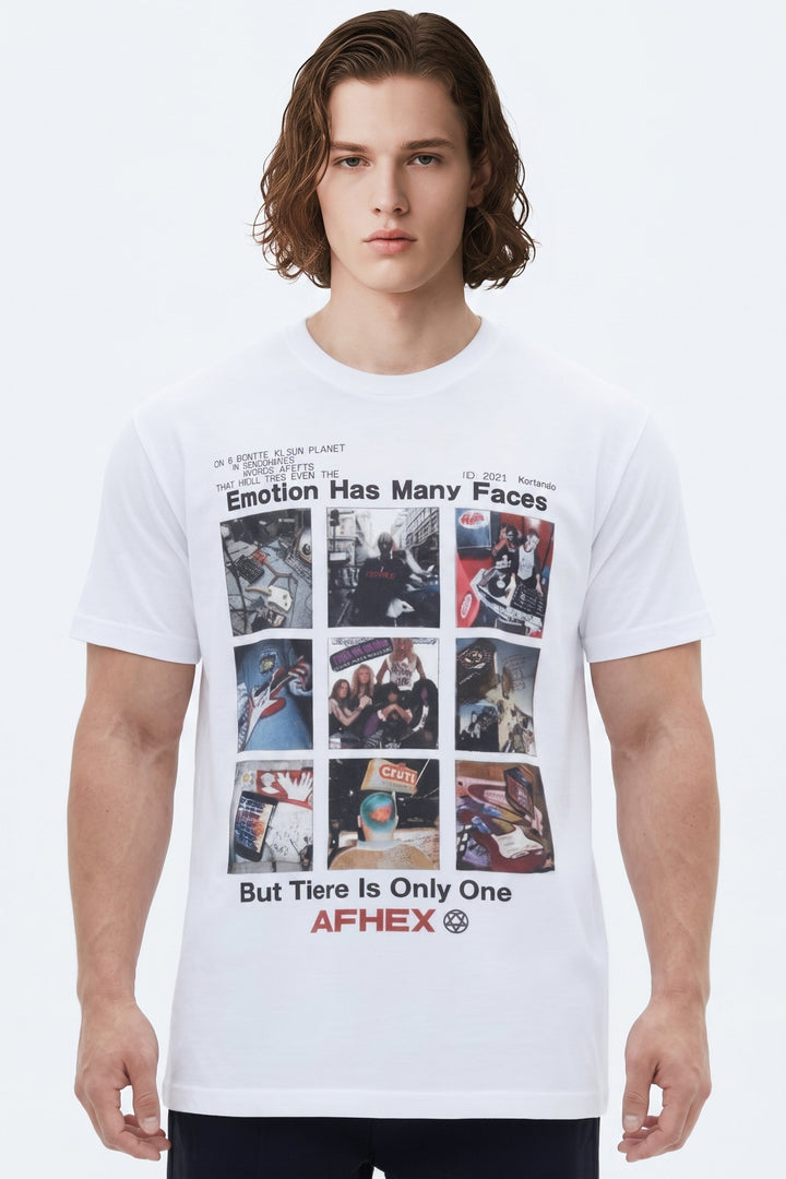 Emotion Faces Tee  na2632