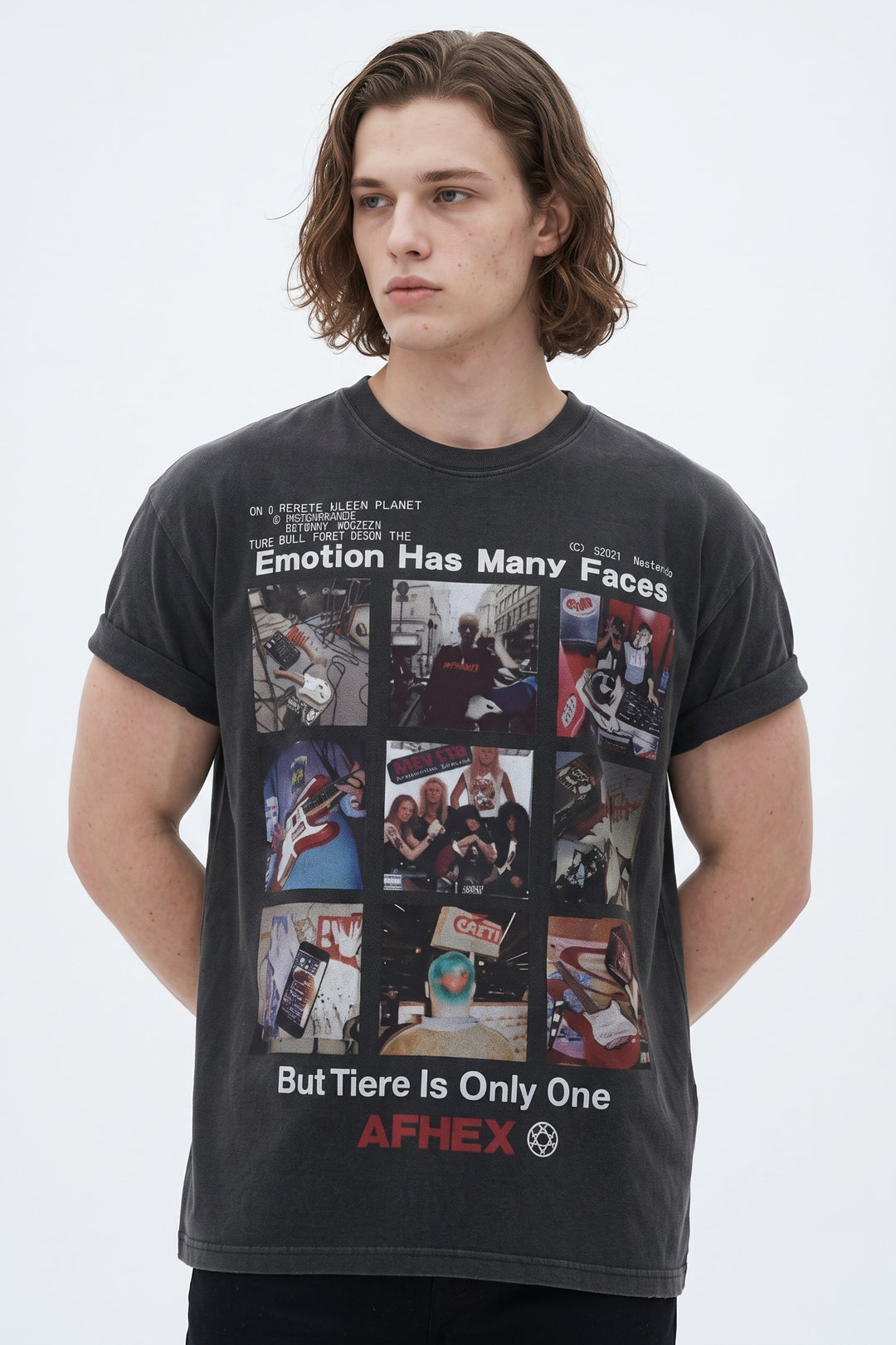 Emotion Faces Tee  na2632