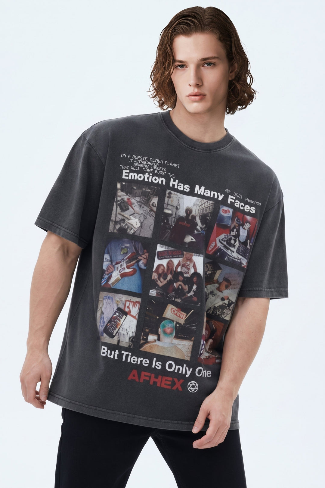 Emotion Faces Tee  na2632