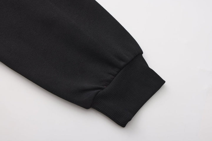 【Nanostudio】M-SIX 프린지 로고 크루넥 스웨트셔츠 na2205