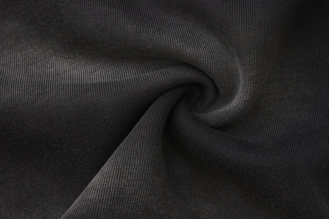 【Nanostudio】M-SIX 프린지 로고 크루넥 스웨트셔츠 na2205