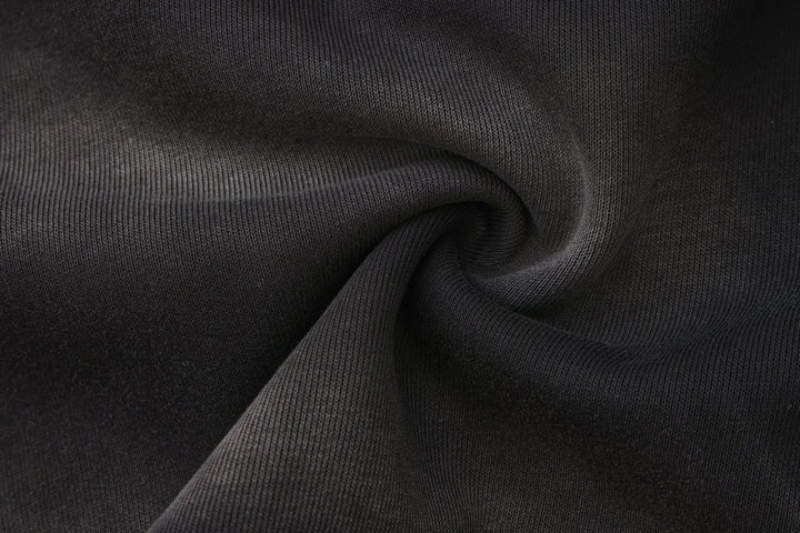 【Nanostudio】M-SIX 프린지 로고 크루넥 스웨트셔츠 na2205