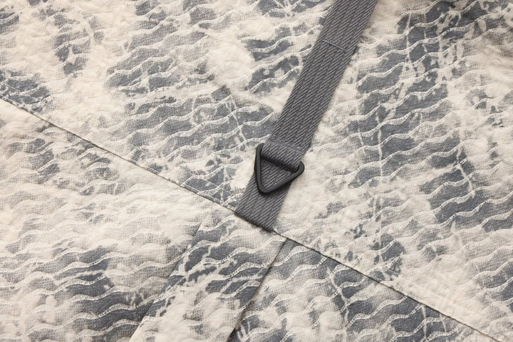 Nanostudio Art Texture Printed Shirt Jacket (na2197)