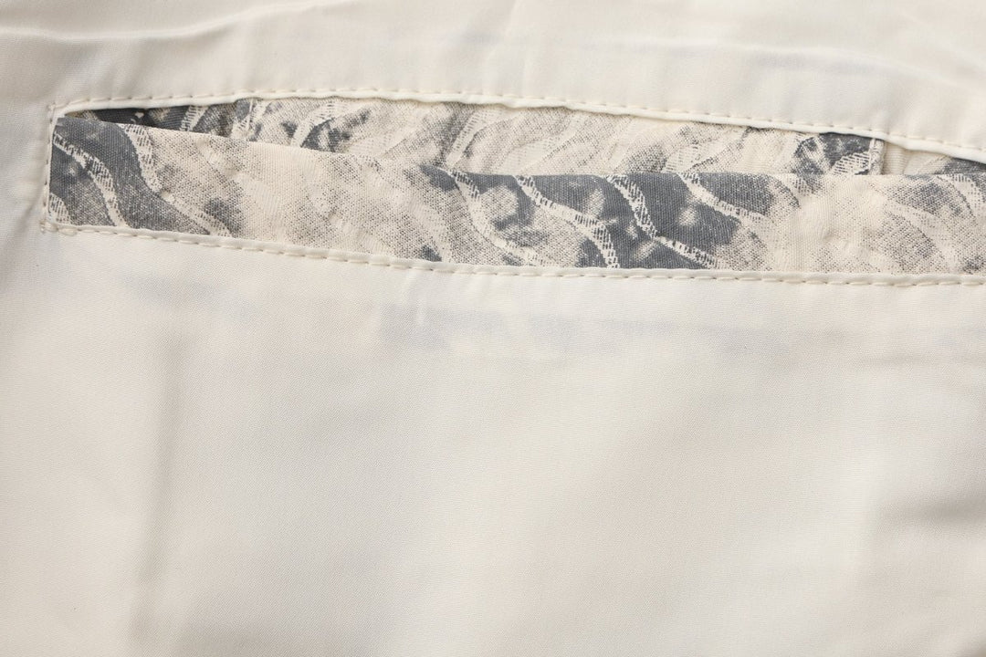 Nanostudio Art Texture Printed Shirt Jacket (na2197)