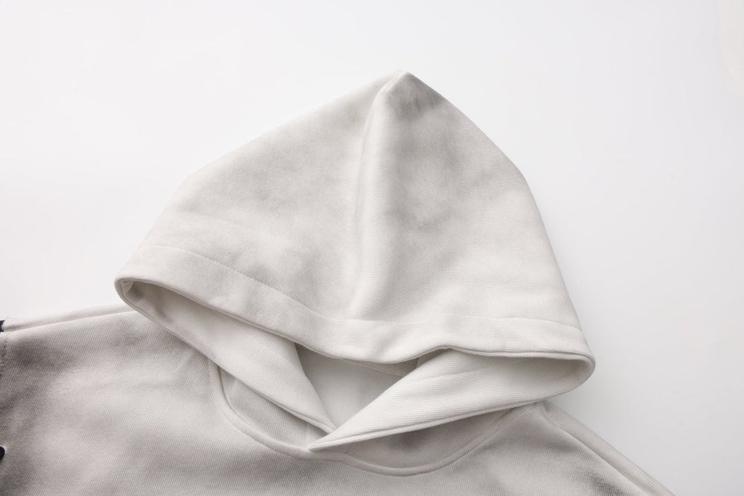 【Nanostudio】Fade Effect Vintage Hoodie  na2206