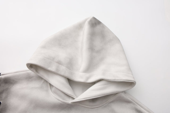 【Nanostudio】Fade Effect Vintage Hoodie  na2206