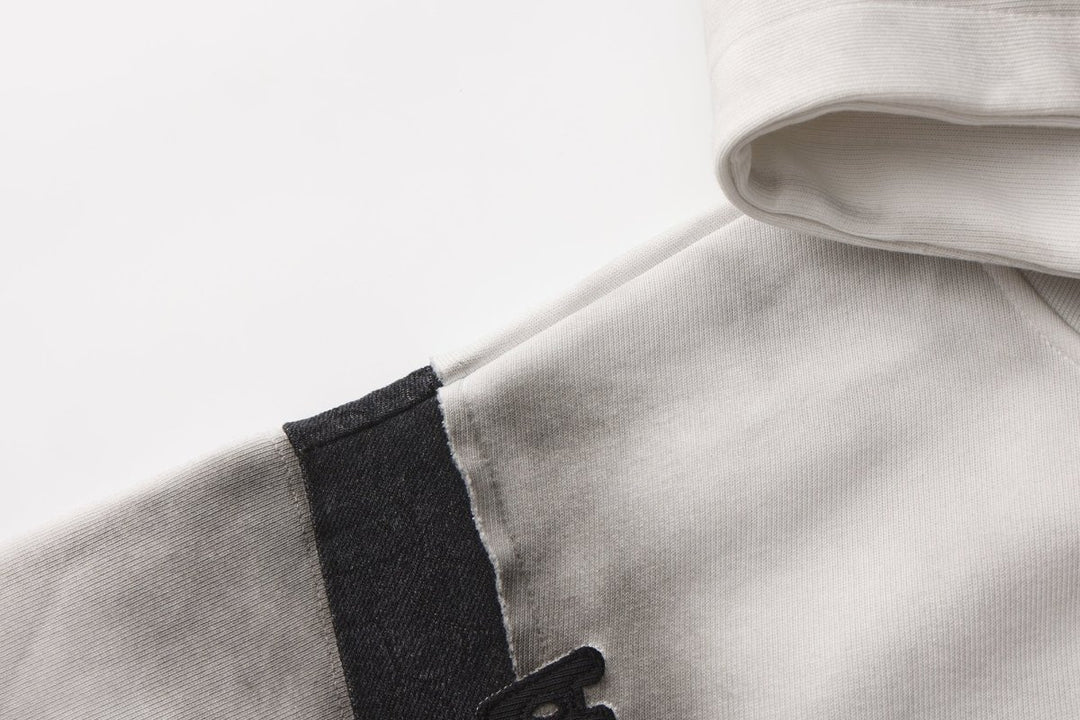 【Nanostudio】Fade Effect Vintage Hoodie  na2206