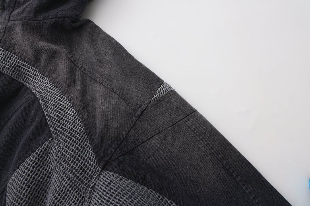 Nanostudio Vintage Wash Military Hooded Blouson (na2201)