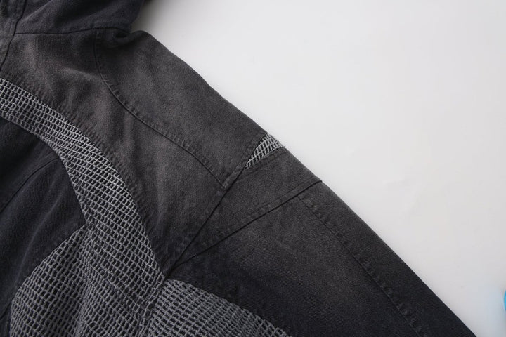 Nanostudio Vintage Wash Military Hooded Blouson (na2201)