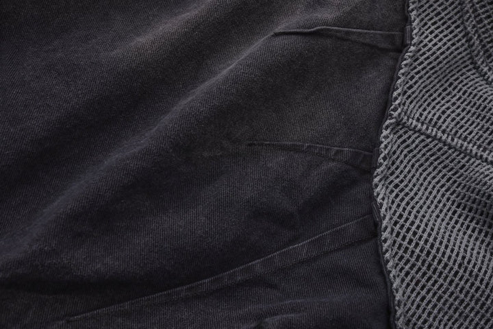 Nanostudio Vintage Wash Military Hooded Blouson (na2201)