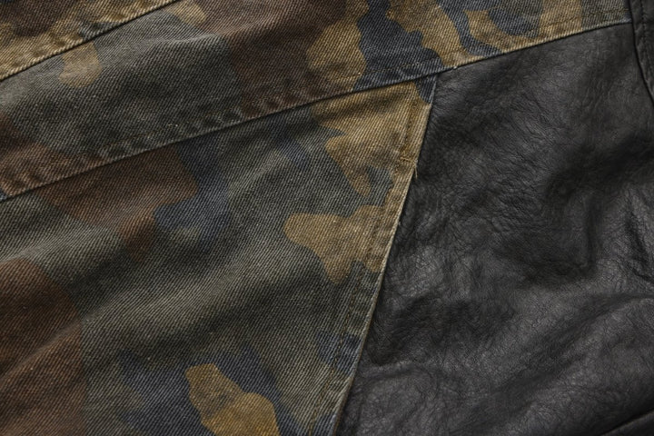 Nanostudio Vintage Wash Military Hooded Blouson (na2201)