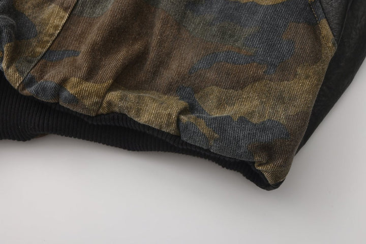 Nanostudio Vintage Wash Military Hooded Blouson (na2201)