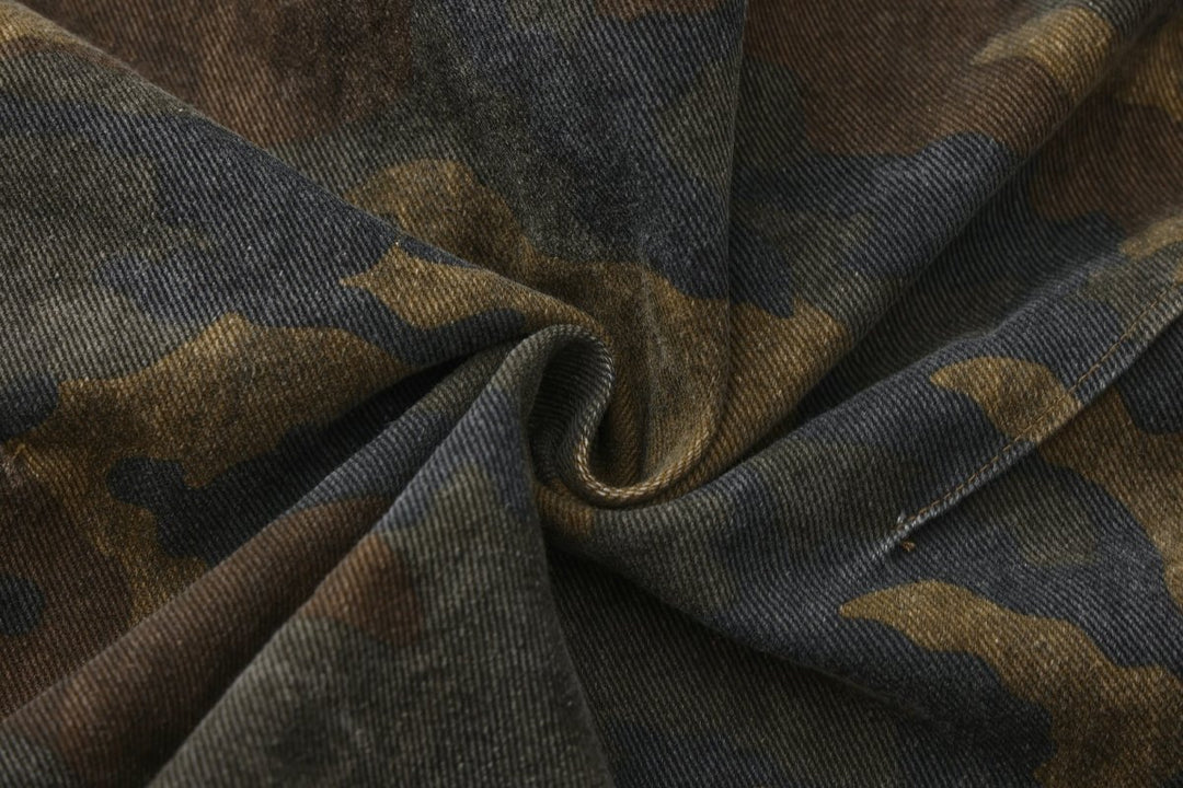 Nanostudio Vintage Wash Military Hooded Blouson (na2201)