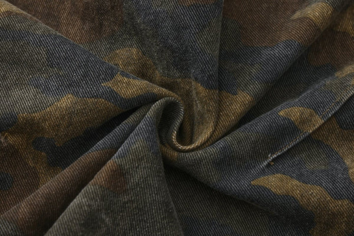 Nanostudio Vintage Wash Military Hooded Blouson (na2201)