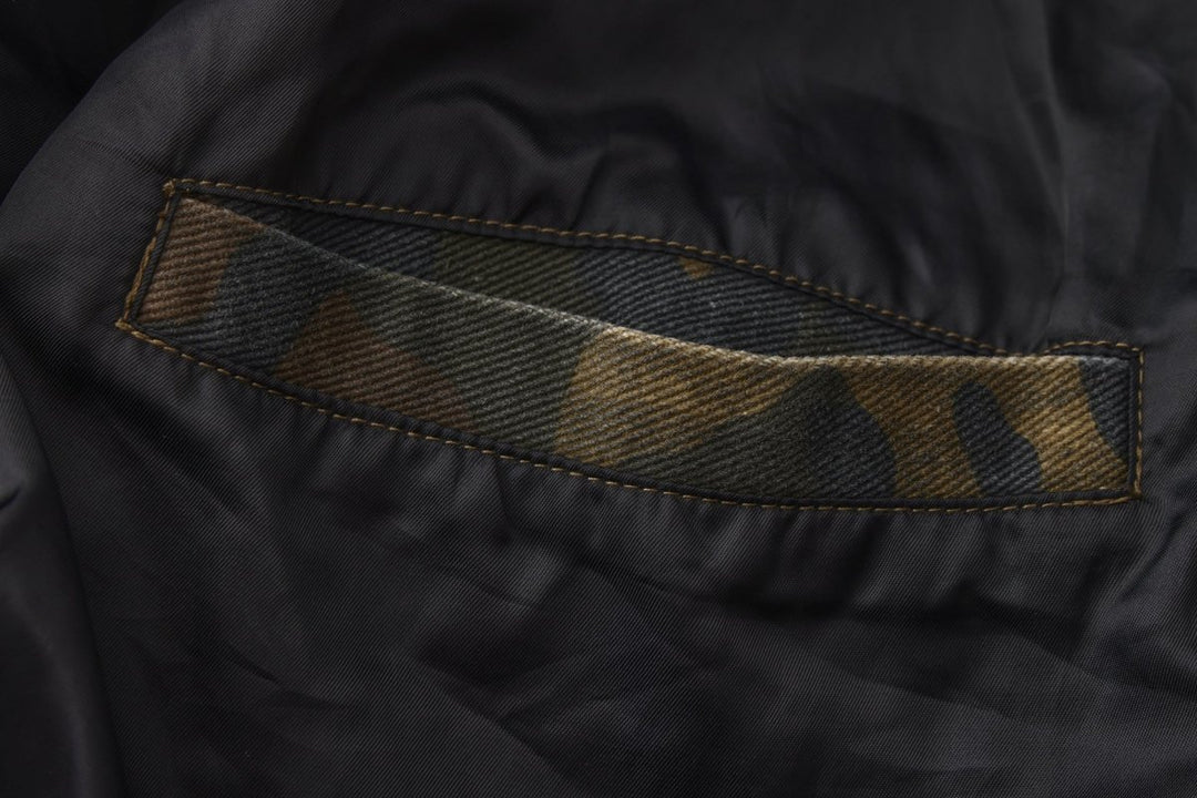 Nanostudio Vintage Wash Military Hooded Blouson (na2201)