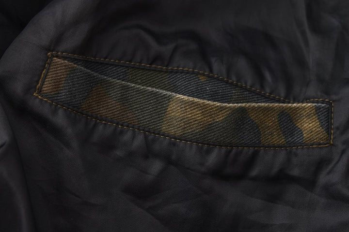 Nanostudio Vintage Wash Military Hooded Blouson (na2201)