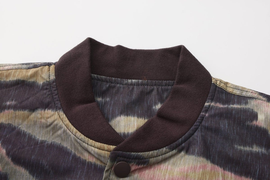 Nanostudio Tiger Camo Bomber Jacket (na2196)