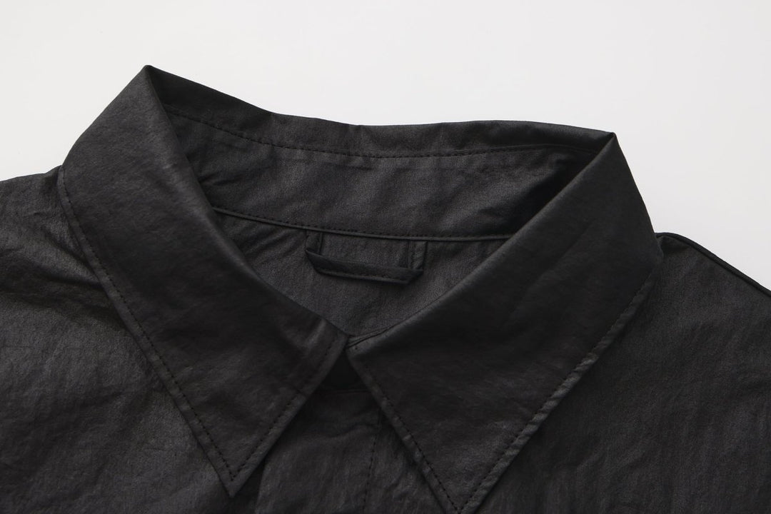 [Nanostudio] Nylon Shirt Jacket na2195