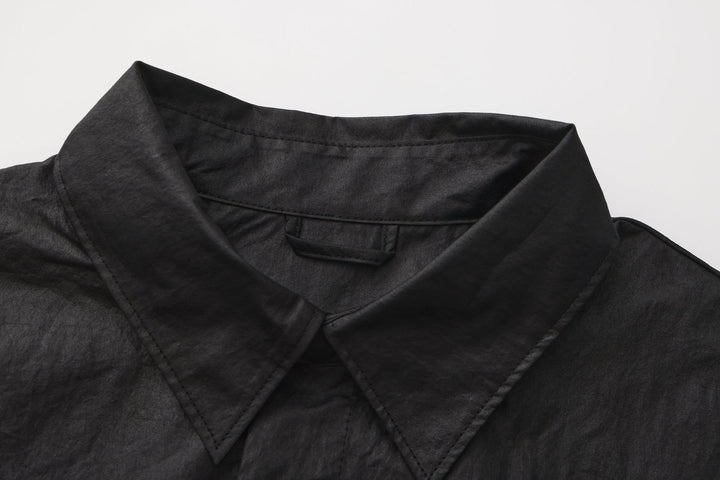 [Nanostudio] Nylon Shirt Jacket na2195