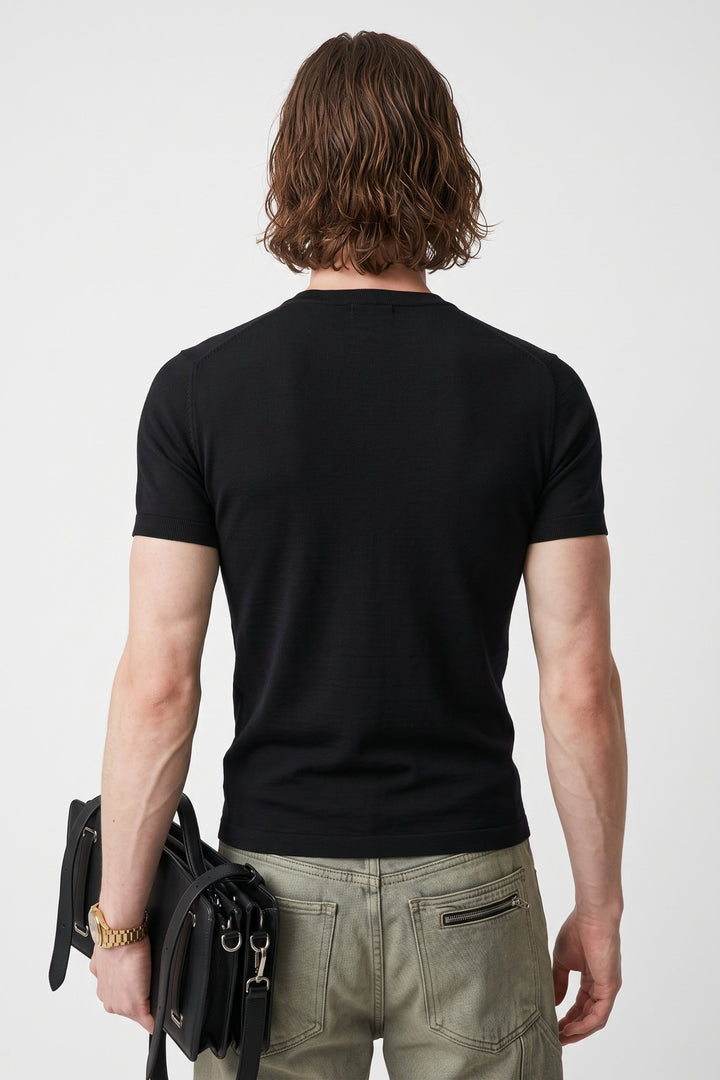 Henley Neck T-Shirt  na2706