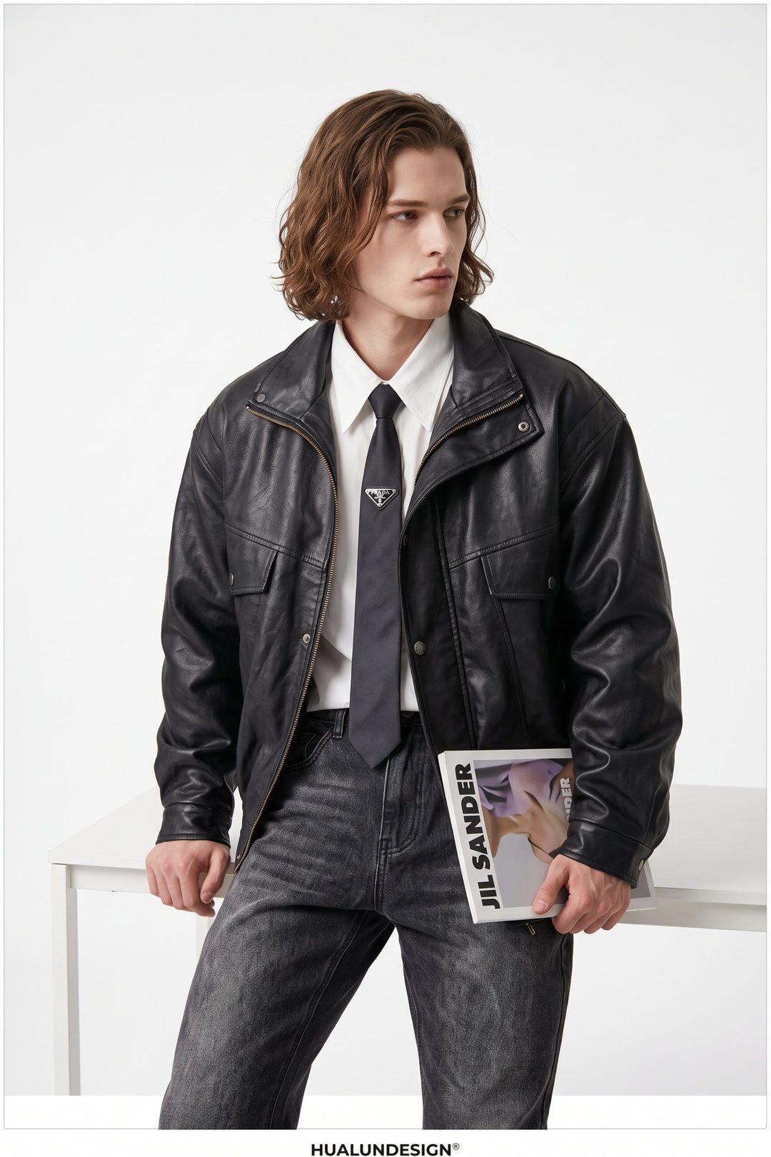 [sale] Leather Jacket