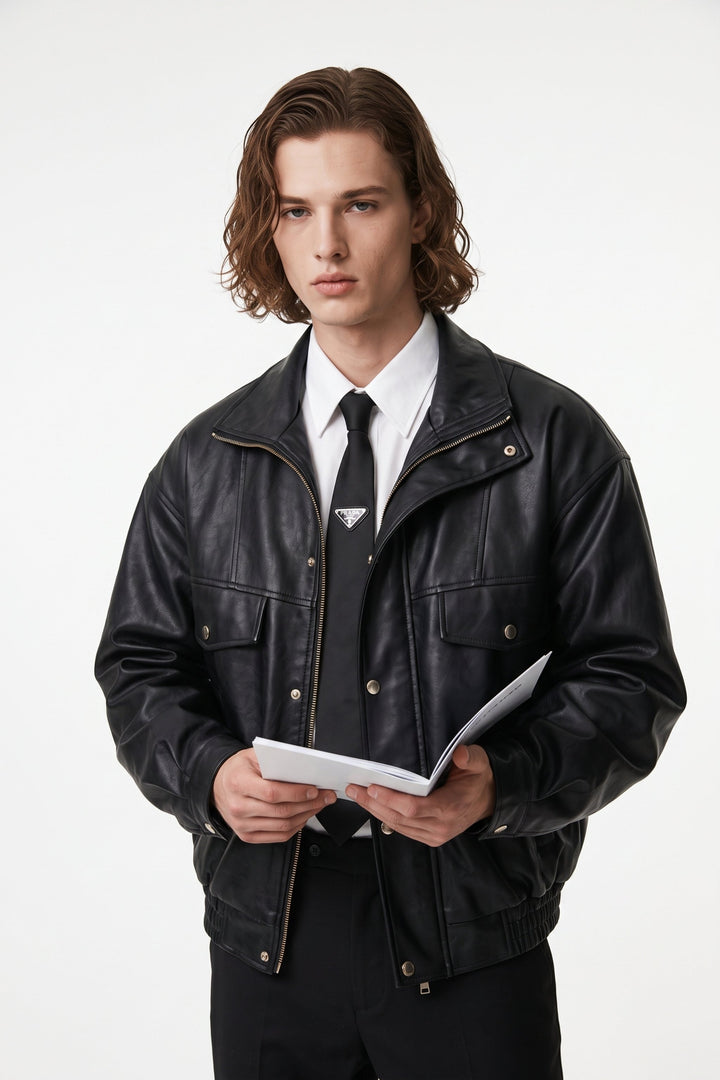 [sale] Leather Jacket
