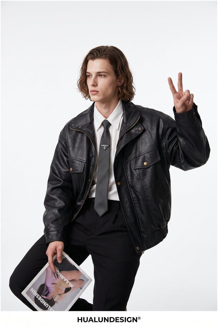 [sale] Leather Jacket