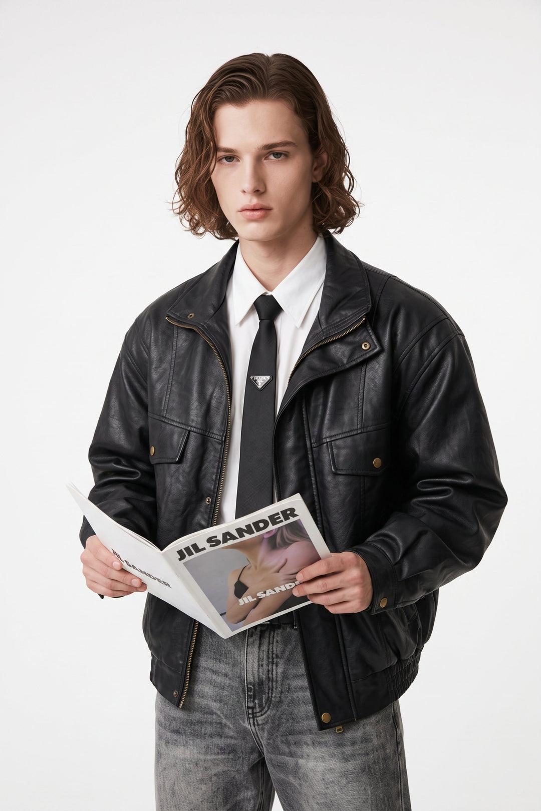 [sale] Leather Jacket