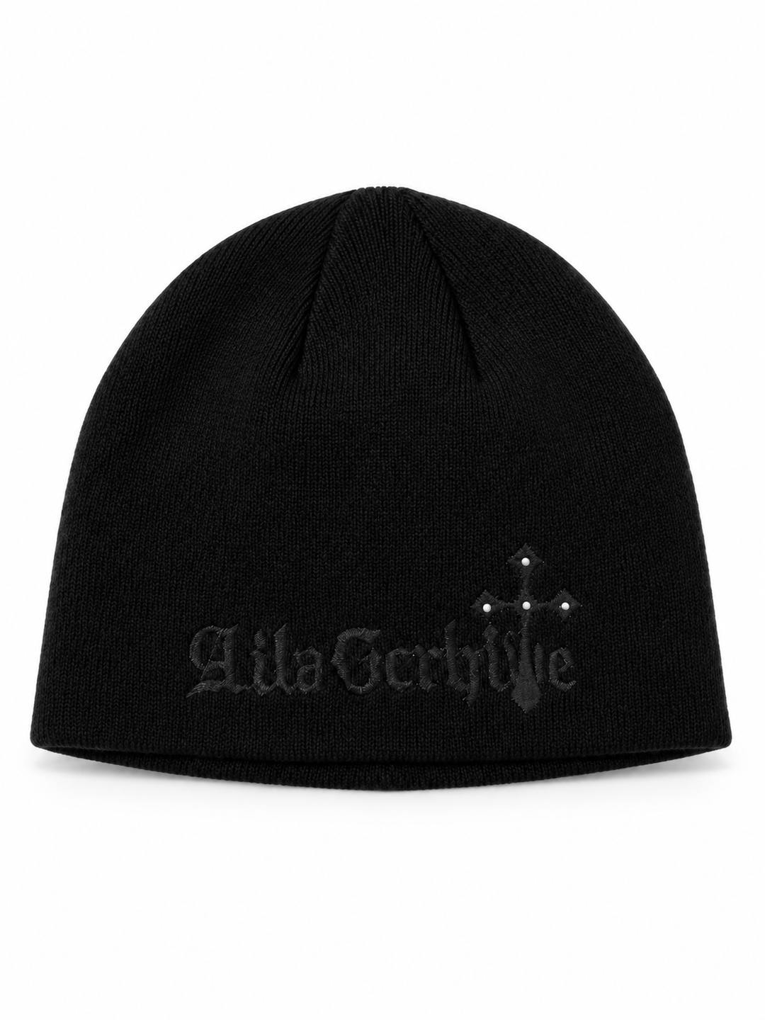 Embroidered Knit Beanie na3234