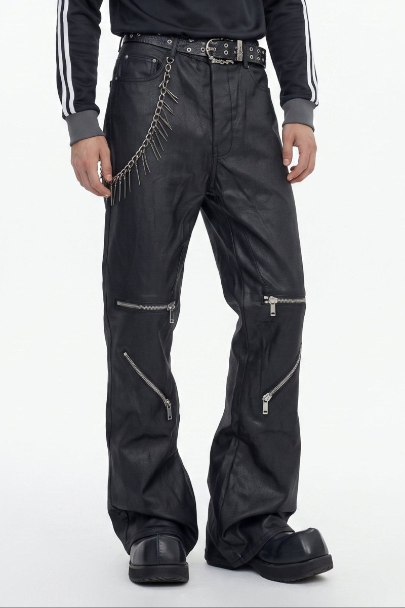Punk leather pants na2602