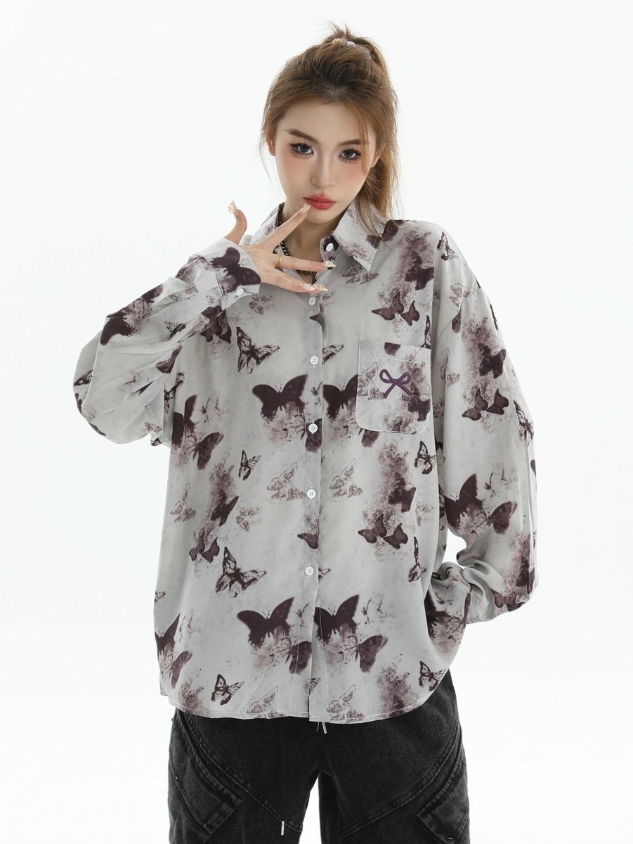 [INSstudios] long-sleeved shirt na1464