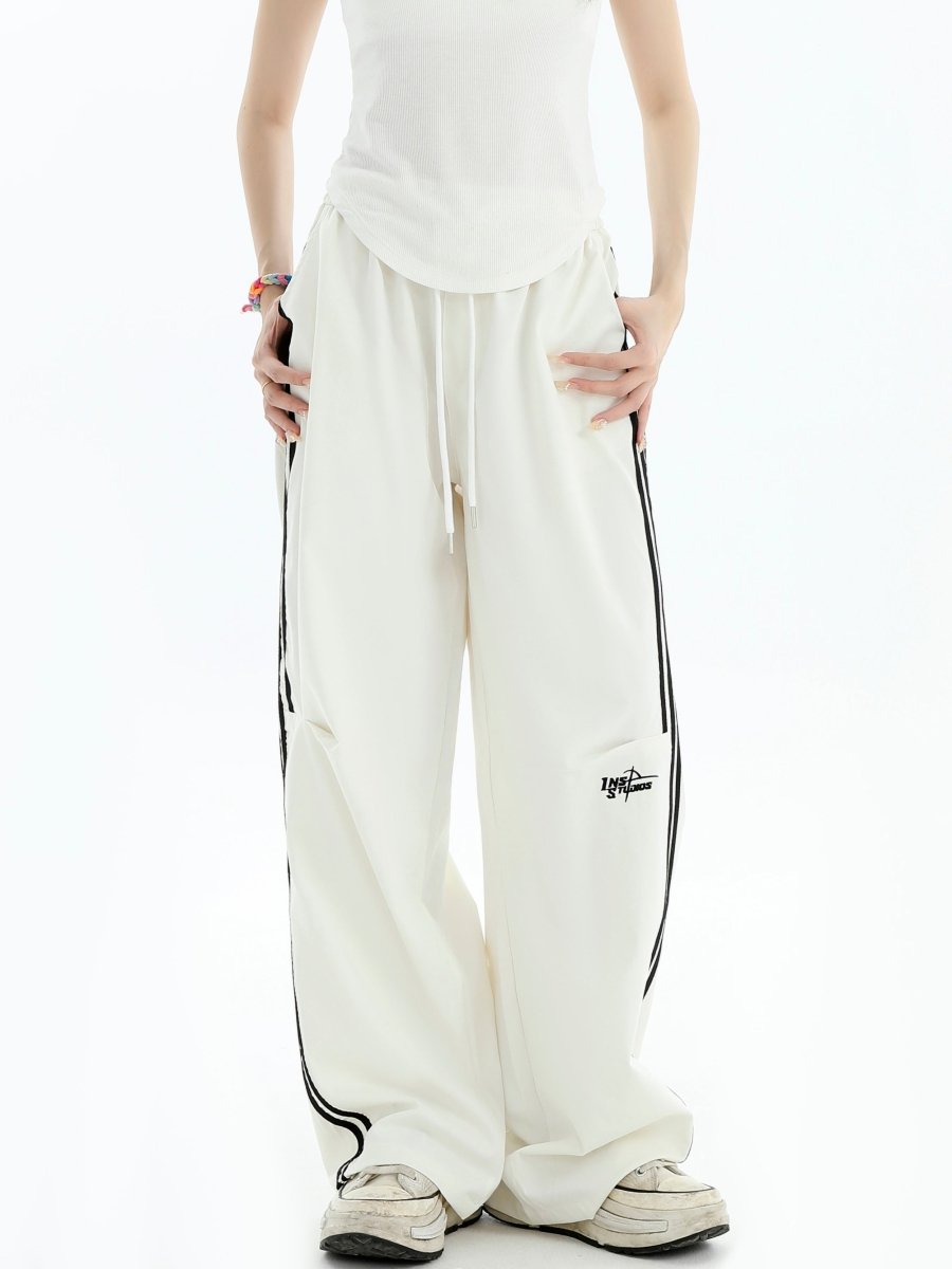 [INSstudios] Stripe Casual Pants na1463