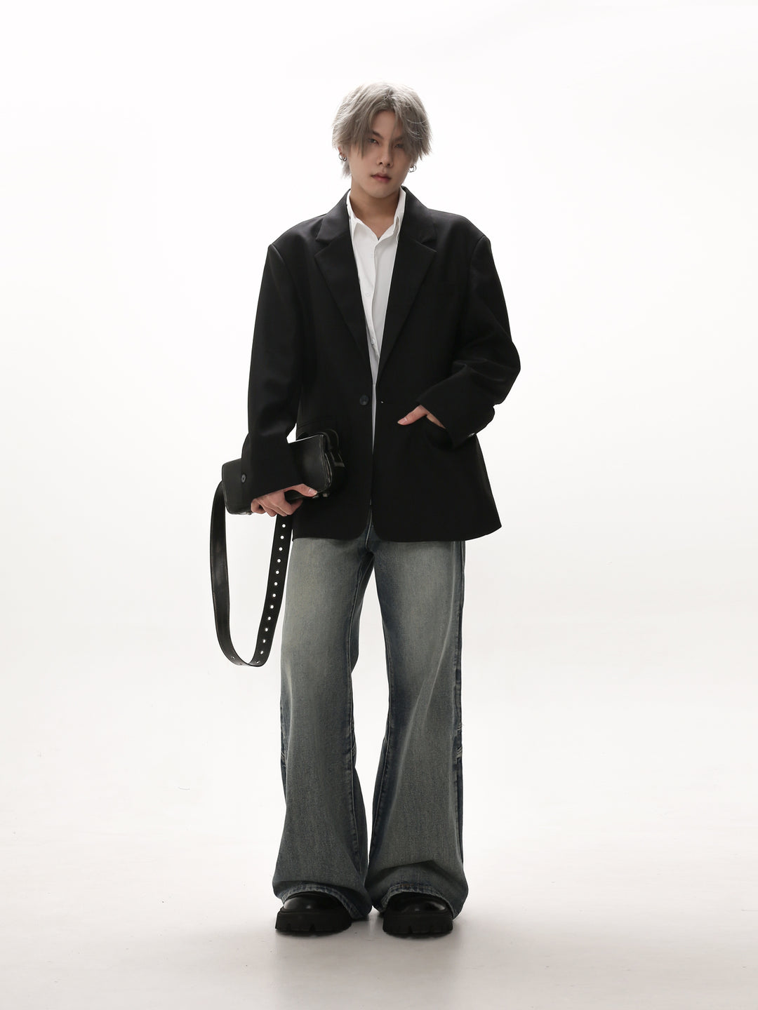 [GIBBYCNA] 한국어 로즈 casual design suit na1042