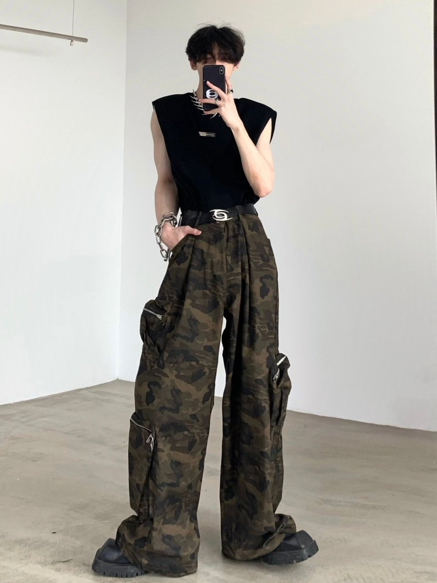 【AutumnWind】camouflage pants na1367