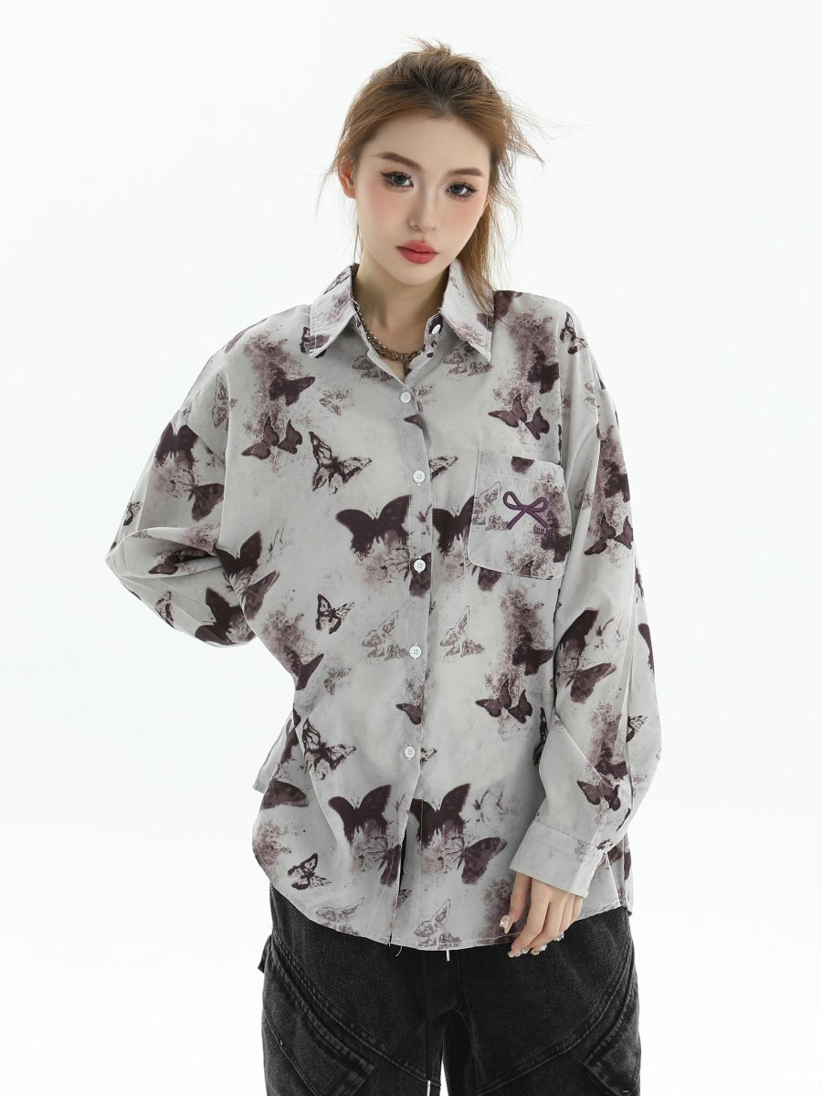 [INSstudios] long-sleeved shirt na1464