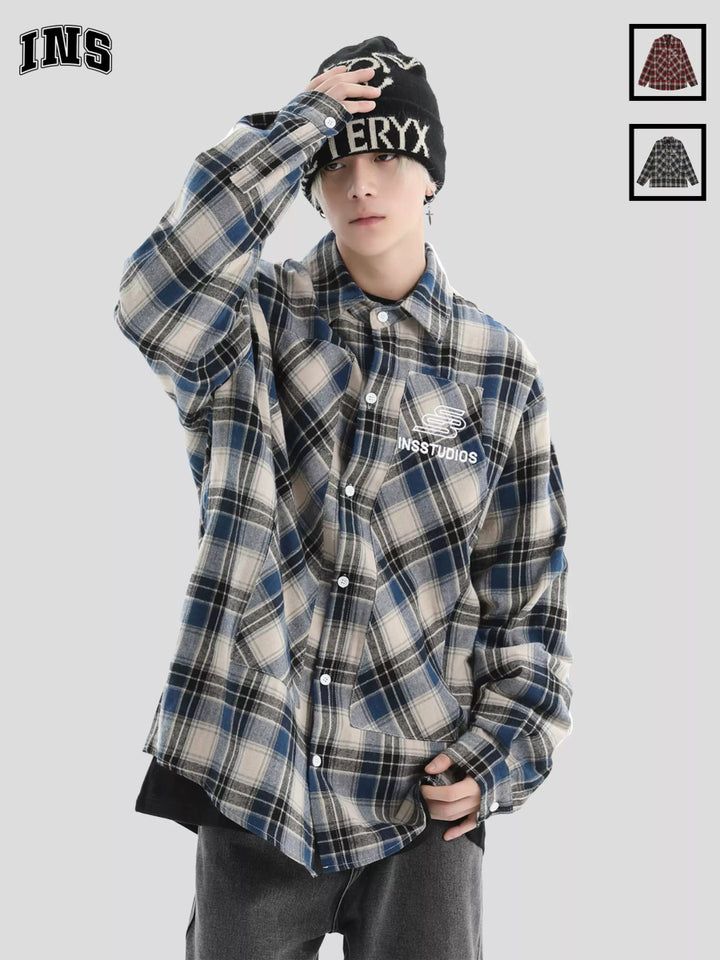 [INSstudios] loose long-sleeved shirt na1467